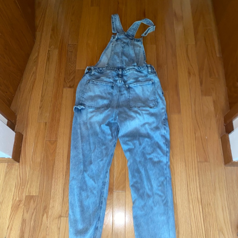 Medium Distressed Overalls